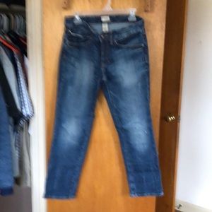 Gap slim boyfriend capris